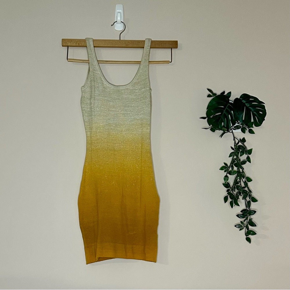 Ombre Yellow Dress